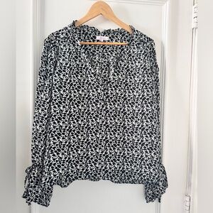 Parker Silk Blend Blouse with feminine details